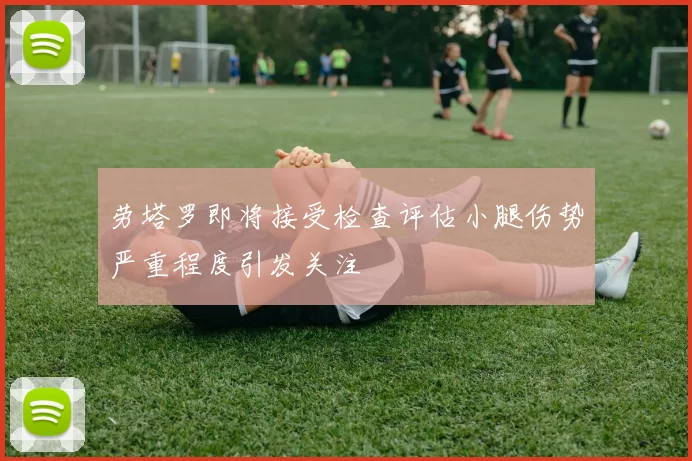 劳塔罗即将接受检查评估小腿伤势严重程度引发关注